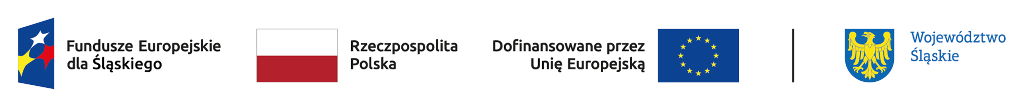 Logotypy projektu dofinansowanego ze środków UE